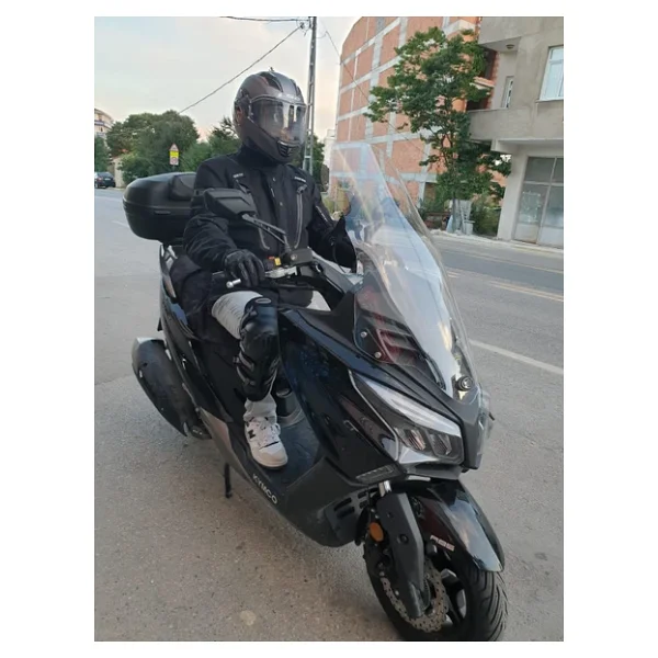 Motocam Kymco Xtown Ct 250 Ön Cam 2020-2026 Model 83cm Şeffaf Renkli 4mm Uzun - Görsel 6