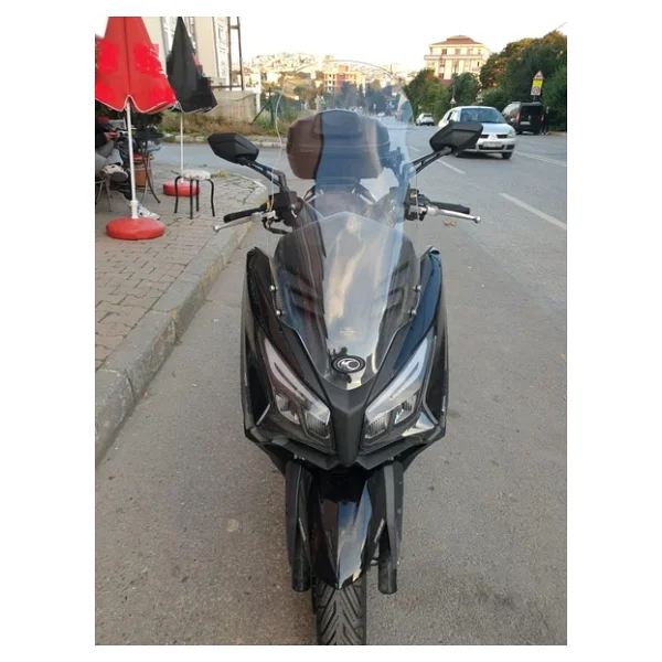 Motocam Kymco Xtown Ct 250 Ön Cam 2020-2026 Model 83cm Şeffaf Renkli 4mm Uzun - Görsel 7
