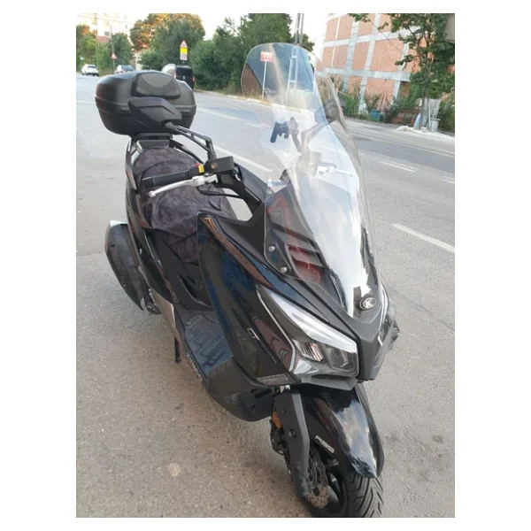 Motocam Kymco Xtown Ct 250 Ön Cam 2020-2026 Model 83cm Şeffaf Renkli 4mm Uzun - Görsel 4