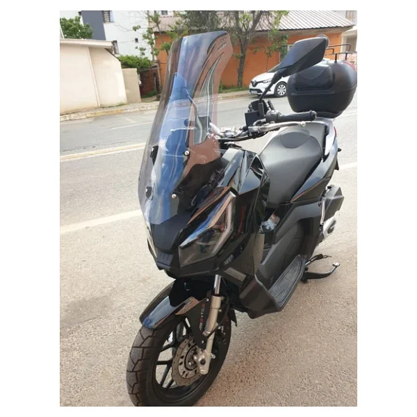 Motocam Kanuni Seha 250 Ön Cam 2022-2026 Model 65cm Füme Renkli 4mm Orta Boylu - Görsel 8