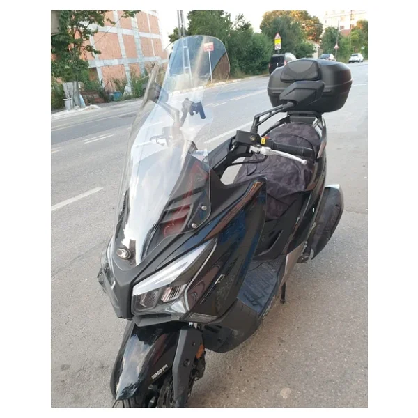 Motocam Kymco Xtown Ct 250 Ön Cam 2020-2026 Model 83cm Şeffaf Renkli 4mm Uzun - Görsel 5