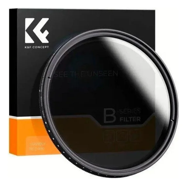 K&F Concept B-Series 77mm Nd2-Nd400 Nd Filtre - Görsel 3