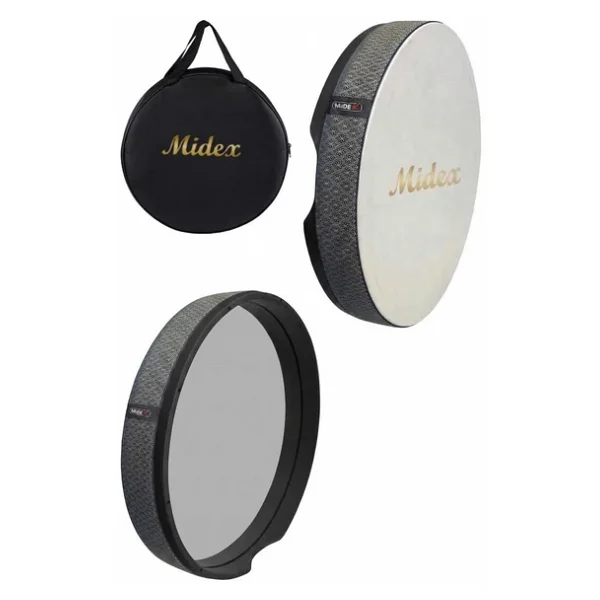 Midex Br-811 Kaliteli Bendir Def Akort Ayarlı El Tutma Oyuklu Çantalı - Görsel 6