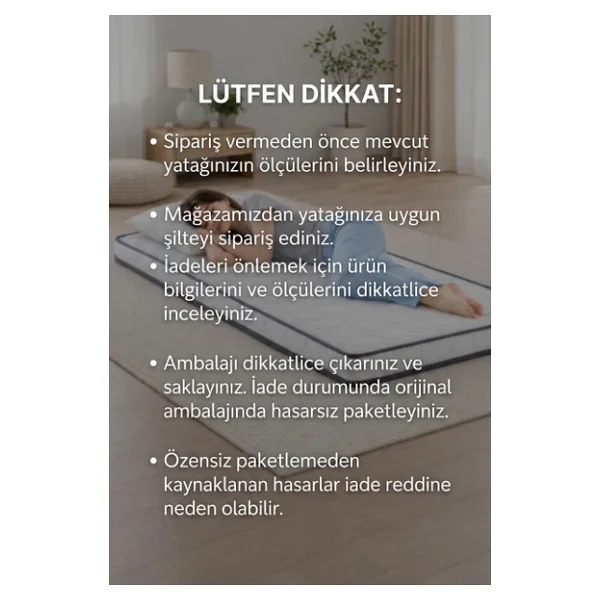 Artex Visco Şilte 160x200 Yer Yatağı Nano 9 +-1cm Cm Ped Yatak Şiltesi Pedi Topper Mattress - Görsel 3