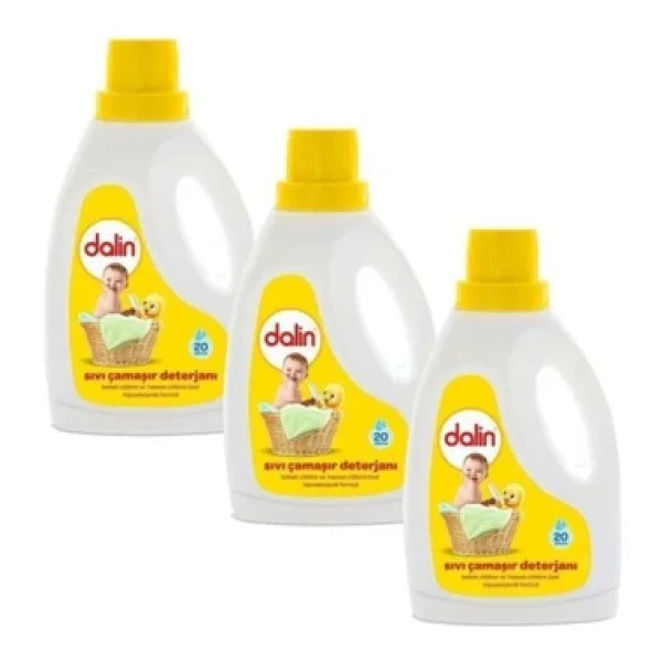 Dalin Klasik Sıvı Çamaşır Deterjanı 1500 Ml 3 Adet - Görsel 4