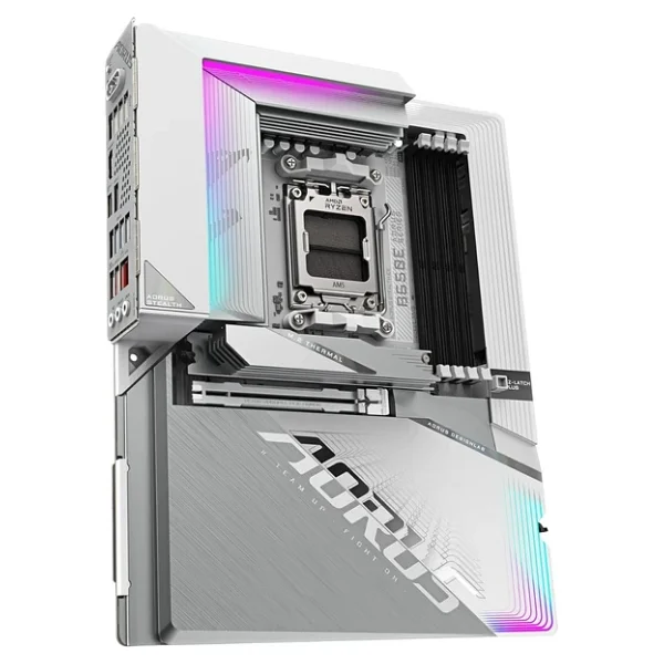 Gigabyte B650e Aorus Stealth Ice AMD Am5 DDR5 Atx Anakart - Görsel 7