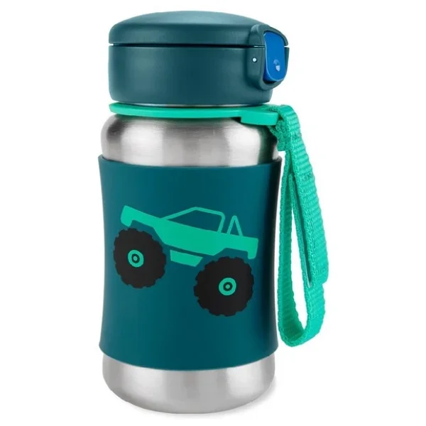 Skip Hop Spark Style Kamyon 350 Ml Pipetli Paslanmaz Çelik Suluk - Görsel 4