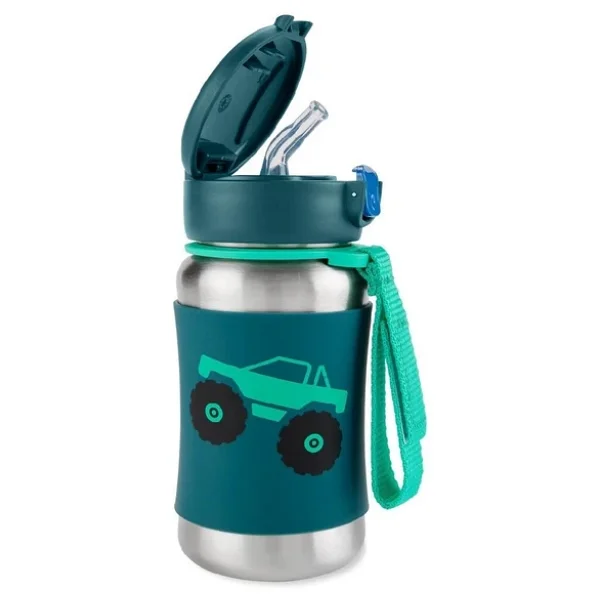 Skip Hop Spark Style Kamyon 350 Ml Pipetli Paslanmaz Çelik Suluk - Görsel 5