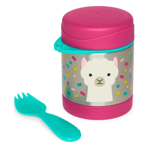 Skip Hop Zoo Lama Paslanmaz Çelik Termos 325 Ml - Görsel 2