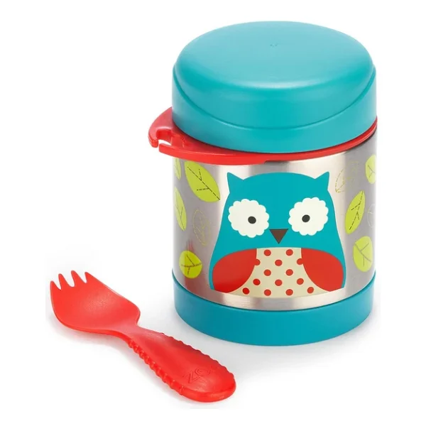 Skip Hop Zoo Baykuş Paslanmaz Çelik Termos 325 Ml - Görsel 7