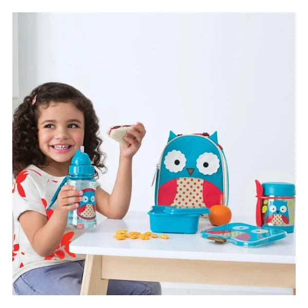 Skip Hop Zoo Baykuş Paslanmaz Çelik Termos 325 Ml - Görsel 8