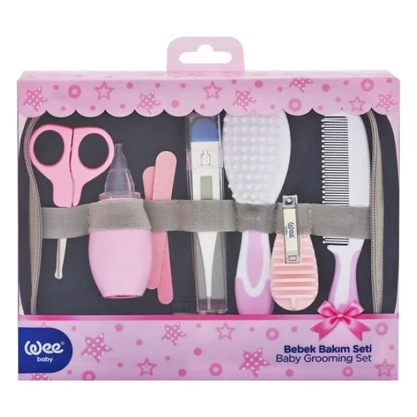Wee Baby Pembe Bebek Bakım Seti - Görsel 6
