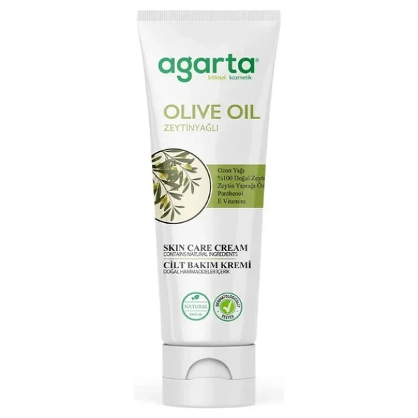 Agarta Doğal Zeytinyağlı Nemlendirici El Ve Cilt Bakım Kremi 75 Ml - Görsel 4