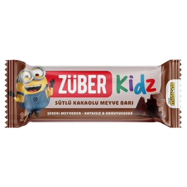 Züber Glutensiz Kidz Kakaolu Meyve Barı 25 Gr - Görsel 4