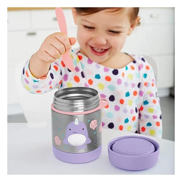 Skip Hop Zoo Narwhal Paslanmaz Çelik Termos 325 Ml - Görsel 8