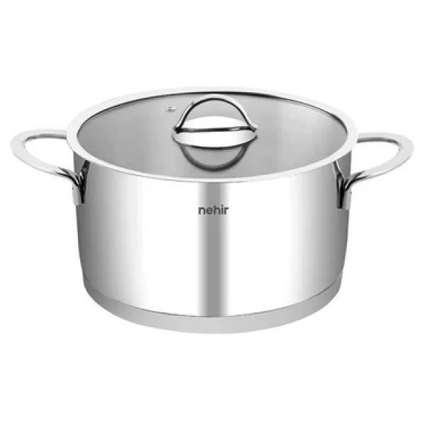 Nehir Silver Trend 18 Cm Derin Tencere - Görsel 4