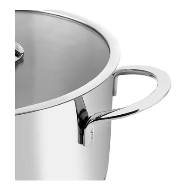 Nehir Silver Trend 18 Cm Derin Tencere - Görsel 7