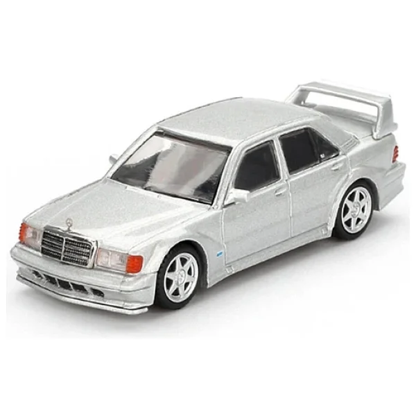Mini Gt 1:64 Mercedes-Benz 190e 2.5-16 Evolution Iı Astral Silver Blister Paket Mgt00852-Bl - Görsel 5