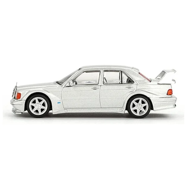 Mini Gt 1:64 Mercedes-Benz 190e 2.5-16 Evolution Iı Astral Silver Blister Paket Mgt00852-Bl - Görsel 6