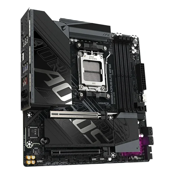 Gigabyte B850m Aorus Elite Wıfı6e AMD Am5 DDR5 Micro Atx Anakart - Görsel 8