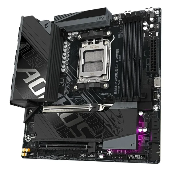 Gigabyte B850m Aorus Elite Wıfı6e AMD Am5 DDR5 Micro Atx Anakart - Görsel 7