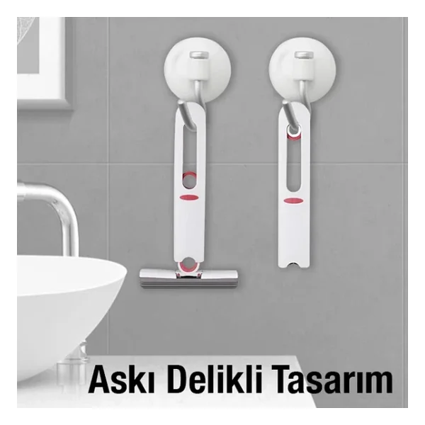 Ezere Çok Amaçlı Mini Tezgah Üstü Paspas Mini Mop + 2 Yedek Uç-(5775) - Görsel 3