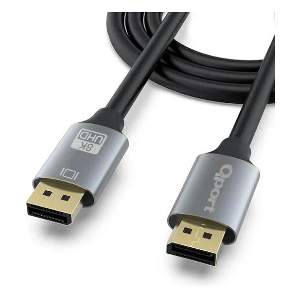 Qport Q-Dp54 5 M 8K Displayport Kablo - Görsel 4