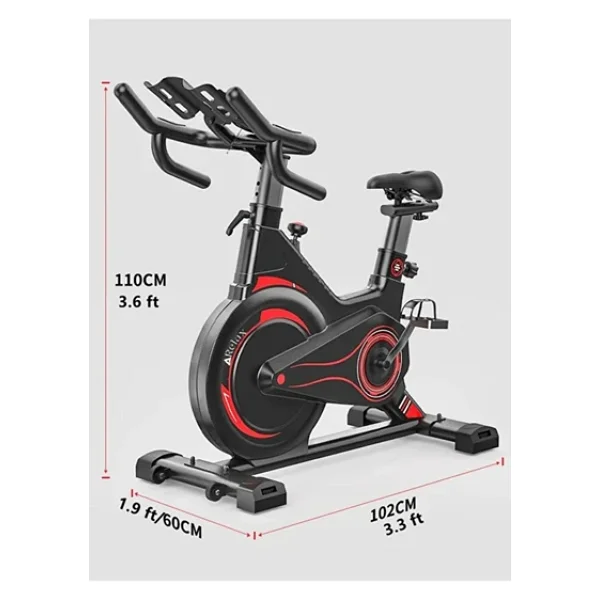 Relax Premium Kondisyon Bisikleti Spinning Bike Egzersiz Aleti, Bluetooth + Uygulama - Görsel 3