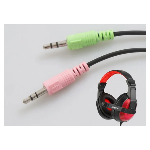 Snopy X-Bloom Sn-633 Kablolu Kulak Üstü Oyuncu Kulaklığı - Görsel 3