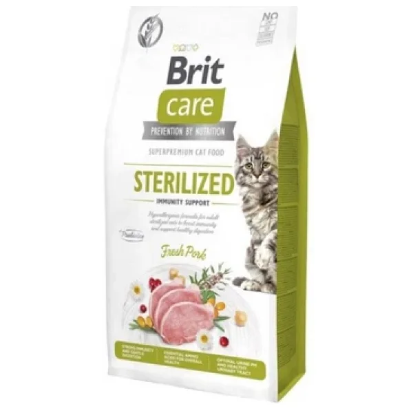 Brit Care Immunity Support Domuz Etli 7 Kg Kısırlaştırılmış Yetişkin Kedi Maması - Görsel 7