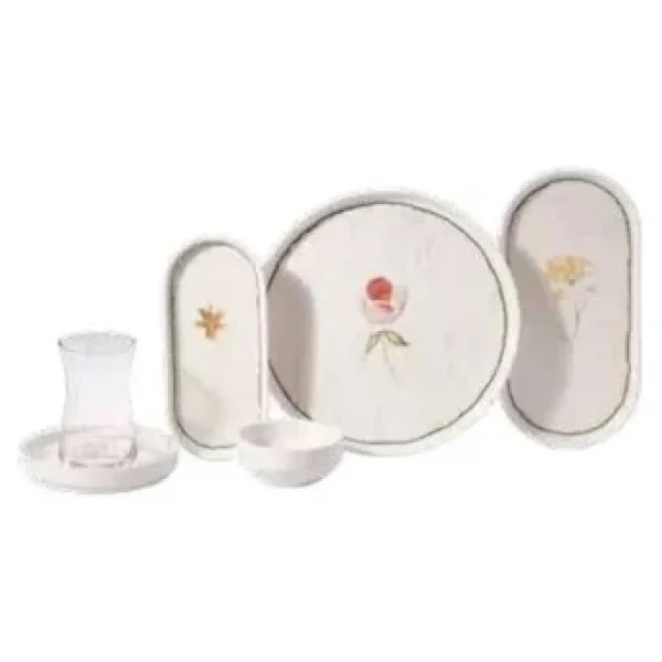 Korkmaz Luna Collection A8700 26 Parça 6 Kişilik Kahvaltı Takımı - Görsel 3