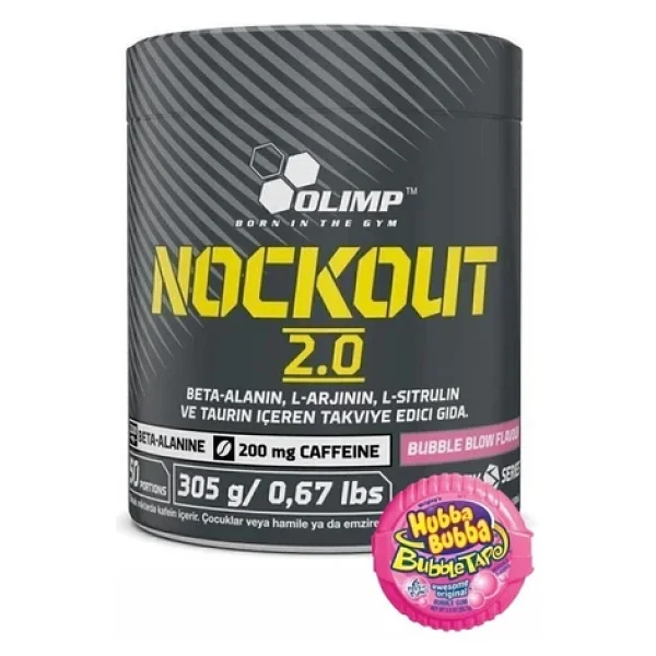 Olimp Nockout 2.0 Pre-Workout 305 Gr - Görsel 5