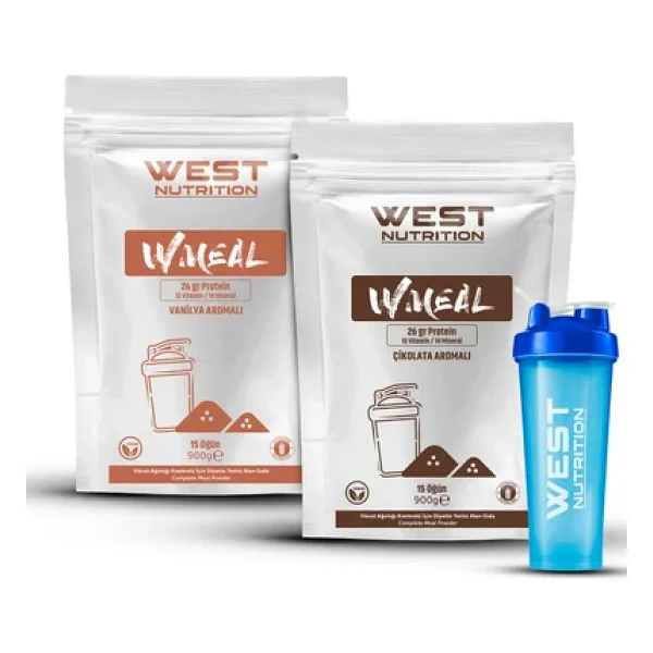 West Nutrition Wmeal Proteinli Öğün Tozu 15 Öğün 900 Gr 2 Li - Görsel 5