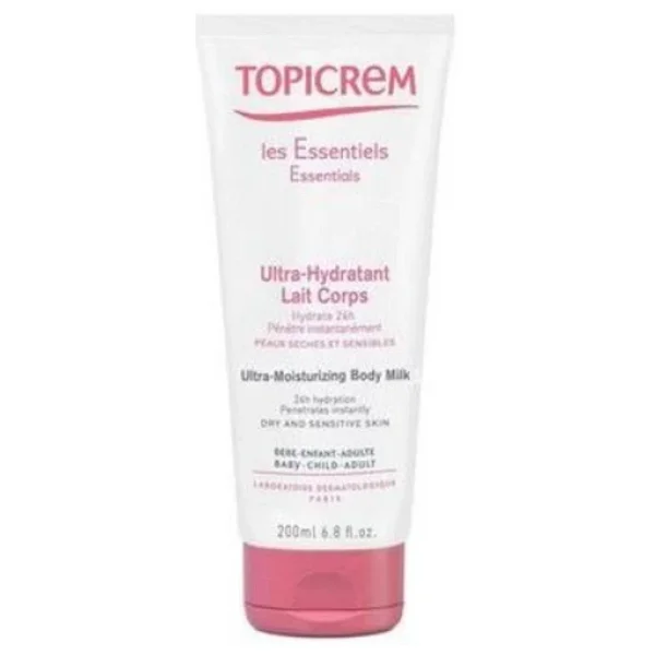 Topicrem Ultra Moisturizing Body Milk Vücut Sütü 200 Ml - Görsel 3