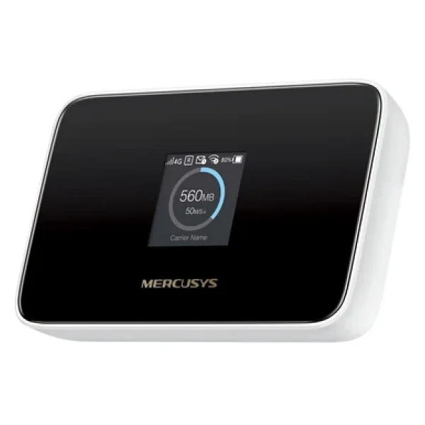 Mercusys Mt115 4g Lte Mobil Wi-Fi 6 Taşınabilir Modem 150 Mbps 4g Hızı 2400 mAh Pil İle 10 Saat Kullanım Bilgi Ekranlı 10 Cihaz Desteği SIM Girişli Cep Wi-Fi Mercusys App Kontrol - Beyaz - Görsel 6
