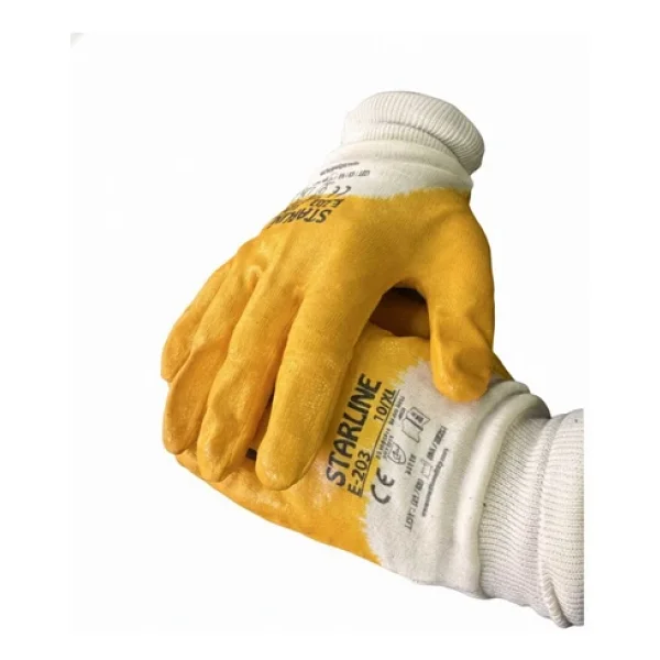 Starline E-203 Nitril İş Eldiveni 10 Numara 12 Çift - Görsel 4