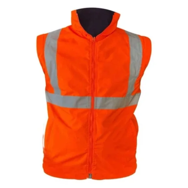 Maysafe Oxford Reflektörlü 5+1 Parka Mont Yüksek Görünürlüklü Mont İş Kabanı - Görsel 8