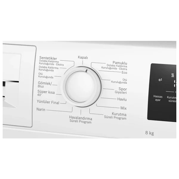 Bosch Wth22202tr 8 Kg Çamaşır Kurutma Makinesi - Görsel 6