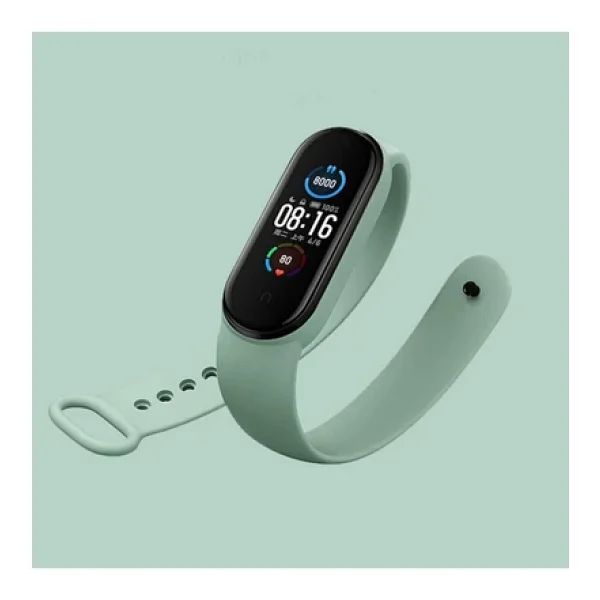 Coverzone Xiaomi Mi Band 6 Ile Uyumlu Saat Kayışı Ent Kaliteli Spor Saat Termoplastik Kordon Lacivert - Görsel 4