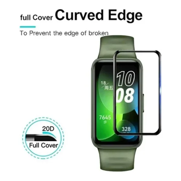 Coverzone Huawei Band 8 İle Uyumlu Koruma Çerçeve Bupmper Protector Tam Çerçeve - Görsel 5