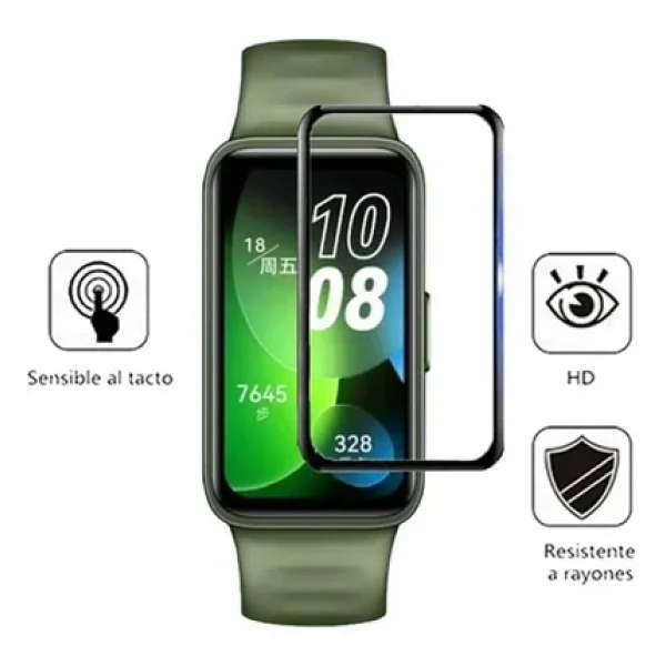 Coverzone Huawei Band 8 İle Uyumlu Koruma Çerçeve Bupmper Protector Tam Çerçeve - Görsel 6