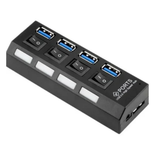 Coverzone 4 Port USB 3.0 Çoğaltıcı Çoklayıcı Hub - Görsel 3