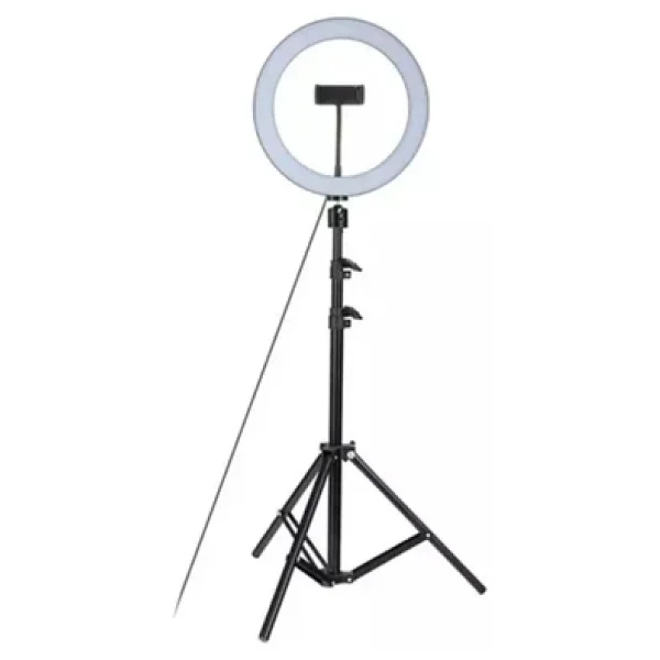 Coverzone Youtuber LED Işıklı Halka 13 İnch Selfie/Yayıncı/Makyaj Işığı 210 Cm Tripod - Görsel 6