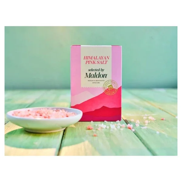 Maldon Himalaya Pembe Tuz Himalayan Pink Salt 250 G - Görsel 5