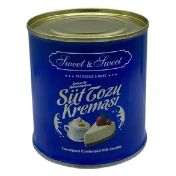 Sweet & Sweet Sweet&Sweet Sweetened Condensed Milk Yoğunlaştırılmış Şekerli Süt Tozu Kreması 370 G. - Görsel 3