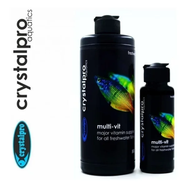 Crystalpro Multi Vit Fresh Water Balık Vitamini 125 Ml - Görsel 6