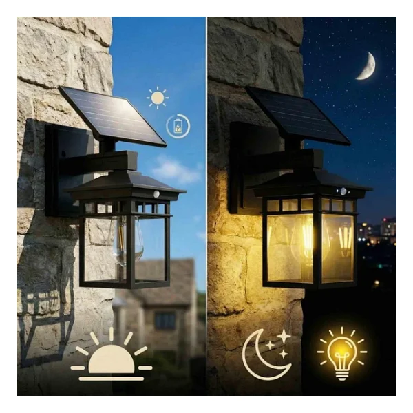 Panther Pt-2965 LED Sensörlü Solar Bahçe Aydınlatması - Görsel 6
