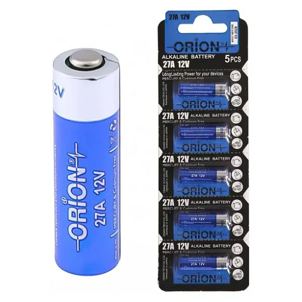 Orion Alkalin 27a 12v Pil / 5'li Kart - Görsel 6