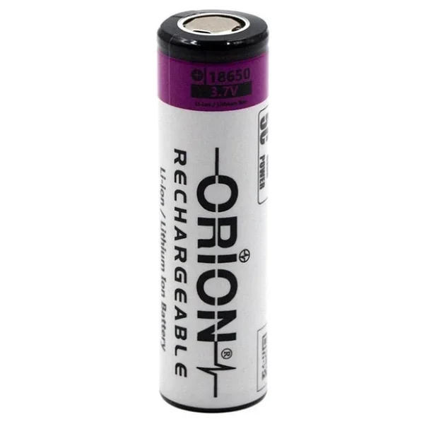 Orion 18650 3.7 V 2600 mAh Li-İon Şarjlı Pil - Görsel 8