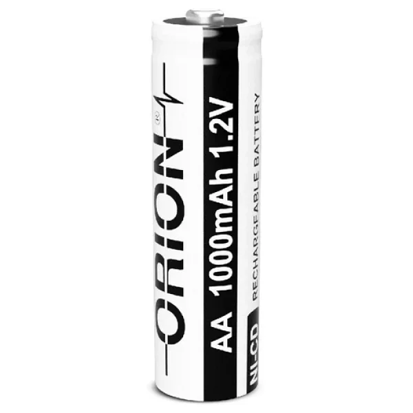 Orion 1.2v Ni-CD Aa 1000mah Şarj Edilebilir Kalem Pil Başlı - Görsel 5